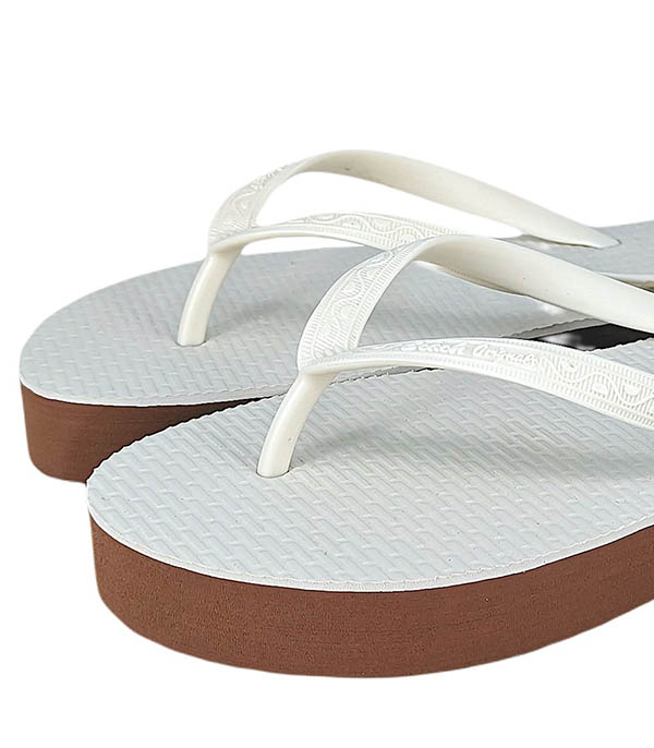 Tongs Femme Flatform Slim Fleur de Tiaré Beach Originals