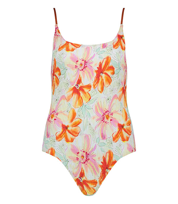 Maillot de bain une pièce Kim Flower Smock Albertine - Taille 1 à -70%
