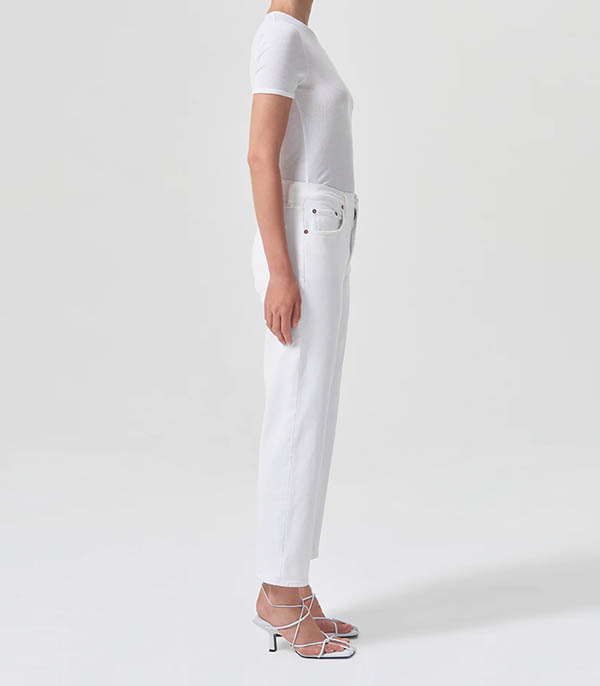 Jean Kye Mid Rise Straight Crop Stretch AGOLDE