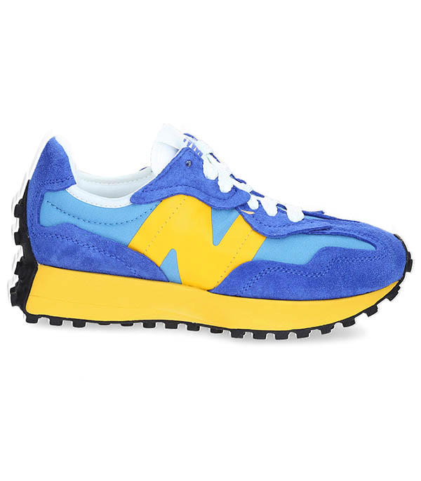 Baskets 327 Warped Essentials Marine Blue New Balance - Taille 36 à -50%