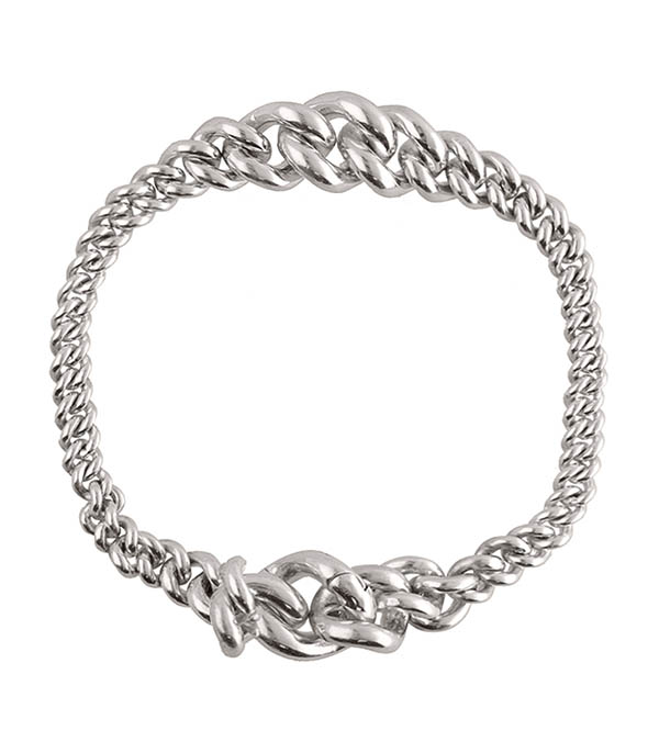 Bracelet Mic Curb M.Cohen by Maor - Taille S