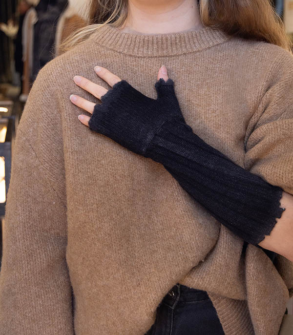 Mitaines longues Nero Avant Toi