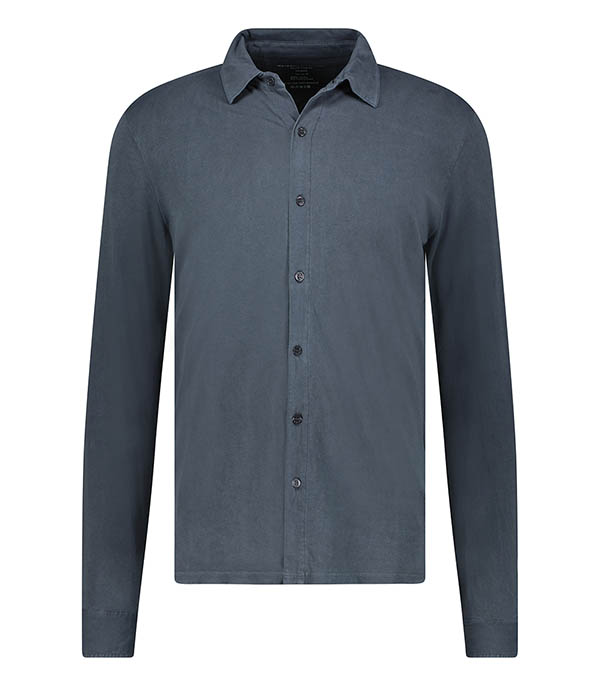 Chemise Manches Longues Homme Herman Crepuscule Majestic Filatures - Taille M