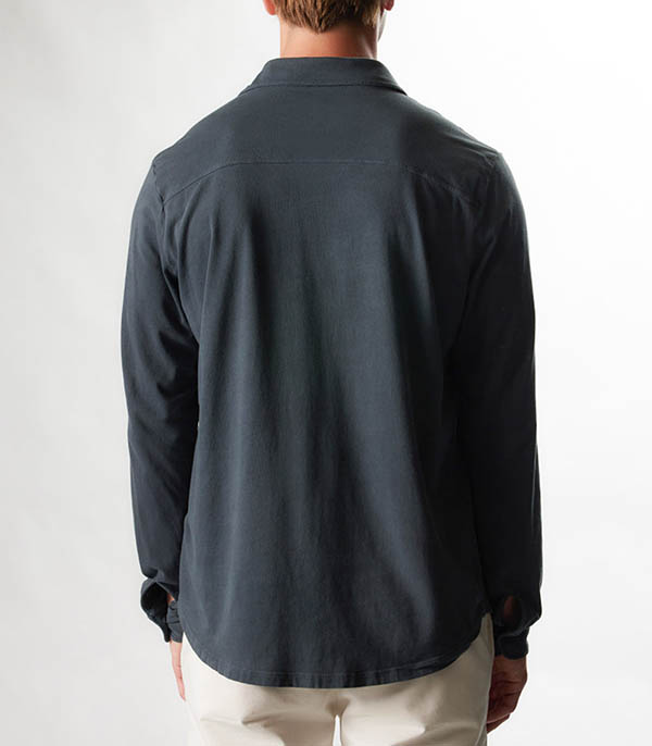 Chemise Manches Longues Homme Herman Crepuscule Majestic Filatures