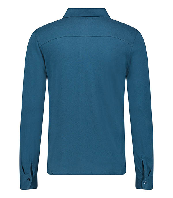 Chemise Manches Longues Homme Coton et Cachemire Haute Mer Majestic Filatures