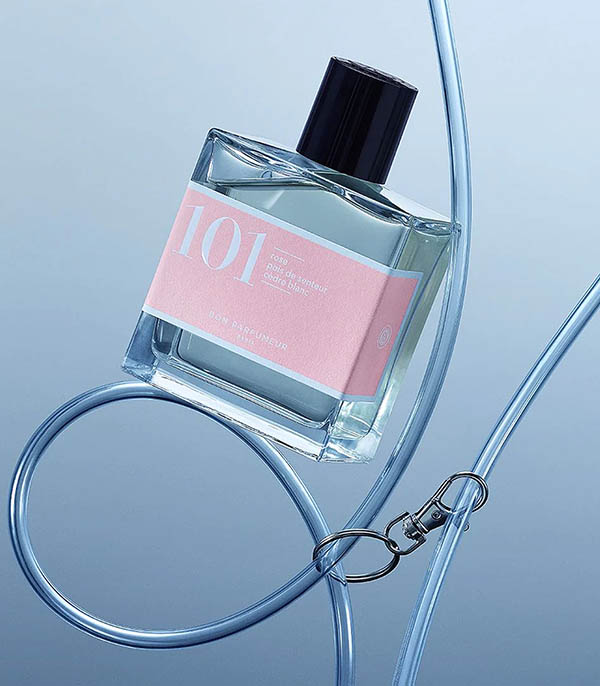 Eau de Parfum 101 Rose, Pois de senteur et Cèdre blanc 100 ml Bon Parfumeur