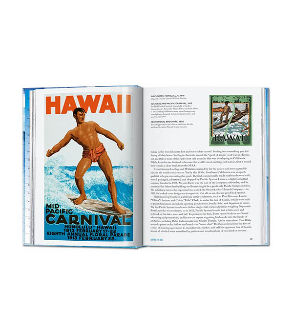 Livre Surfing : 1778 à aujourd'hui, 45e Ed. Taschen