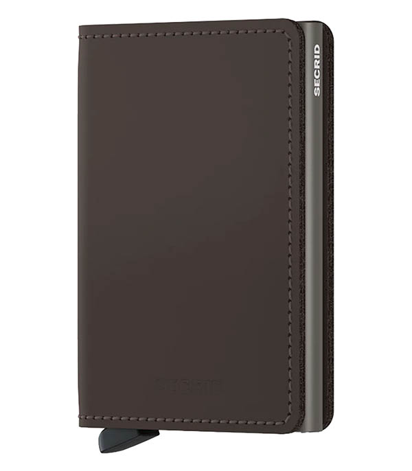 Porte-Carte Slimwallet Matte Truffle Secrid