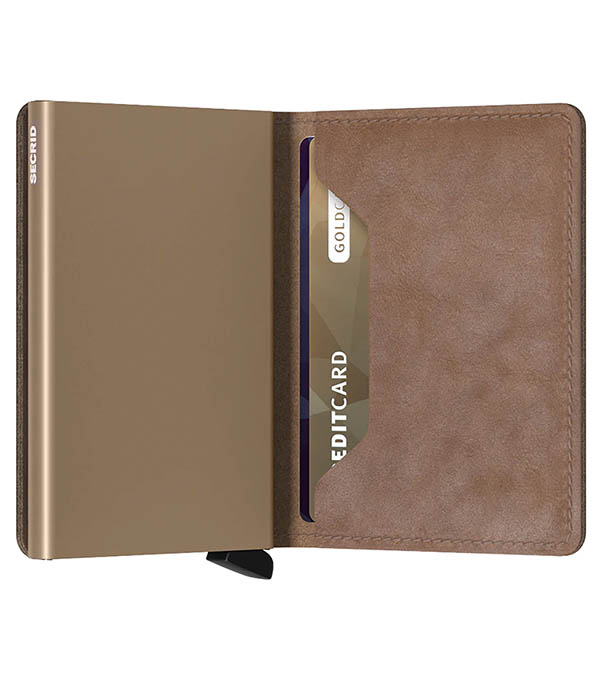 Porte-Carte Slimwallet Vintage Taupe Secrid