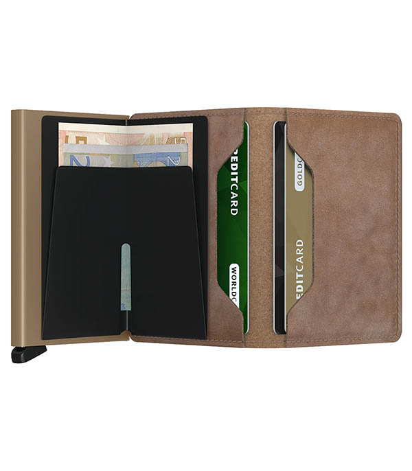 Porte-Carte Slimwallet Vintage Taupe Secrid