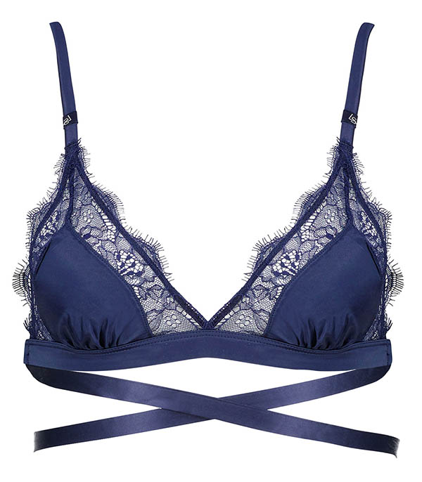 Soutien-gorge Love Lace Dark Blue Love Stories - Taille 2 à -20%