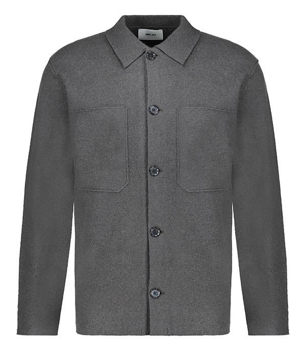 Surchemise homme en Laine Jonas Dark Army NN07