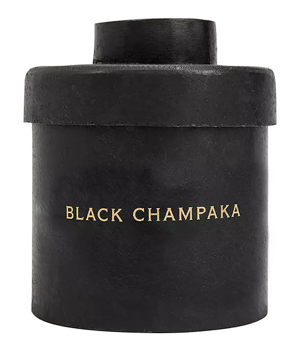 Bougie D'Apothicaire Black Champaka 300g Mad et Len