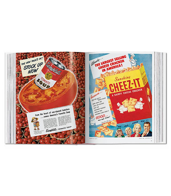 Livre All-American Ads of the 40s Taschen