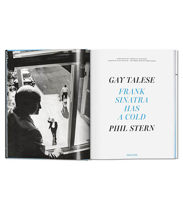 Livre Gay Talese. Phil Stern. Frank Sinatra Has a Cold Taschen