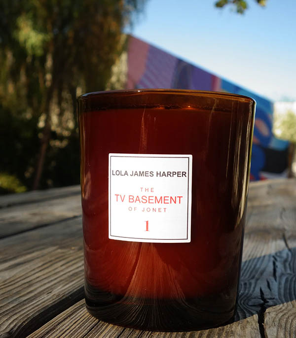 Bougie #1 The TV Basement 190g Lola James Harper