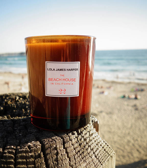 Bougie #22 The Beach House California 190g Lola James Harper
