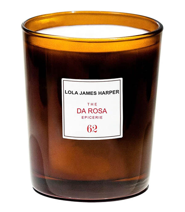 Bougie #62 The Da Rosa Epicerie 190g Lola James Harper
