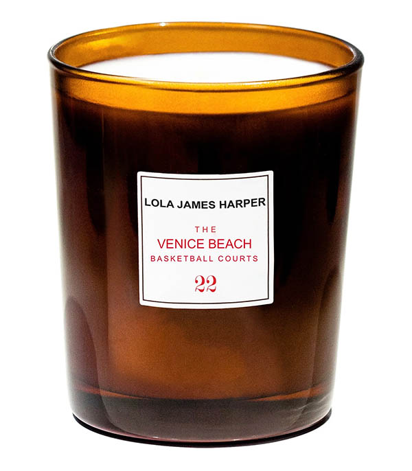 Bougie #22 The Venice Beach Basketball Courts 190g Lola James Harper