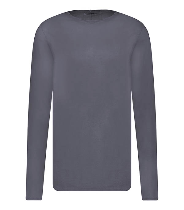 Tee-Shirt homme Manches Longues Couture Centrale Dos Navy Daub - Taille 52