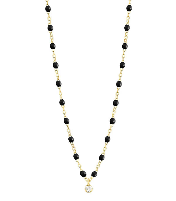 Collier Gigi Suprême 1 Diamant or jaune 42 cm Gigi Clozeau