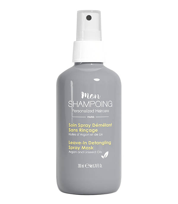 Soin Spray démêlant sans rinçage Huiles d'Argan et de Lin 200ml Mon Shampoing
