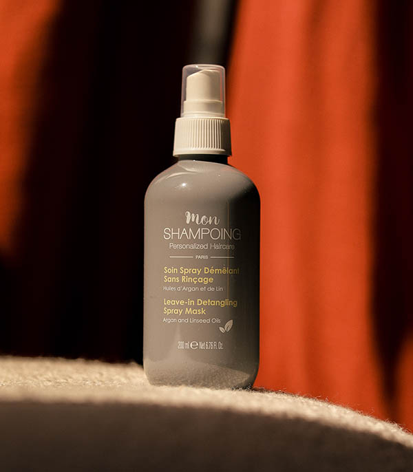 Soin Spray démêlant sans rinçage Huiles d'Argan et de Lin 200ml Mon Shampoing