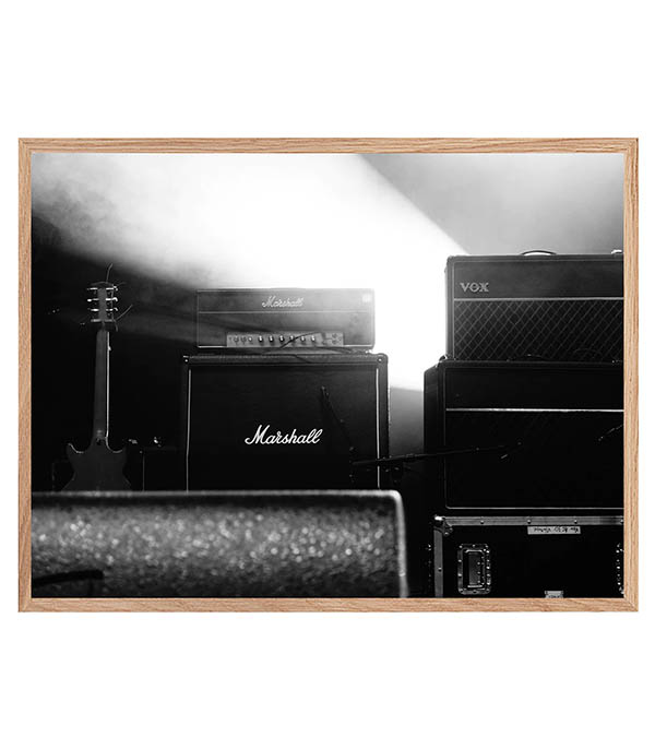 Tableau avec cadre Sound Light 60x80cm Lola James Harper