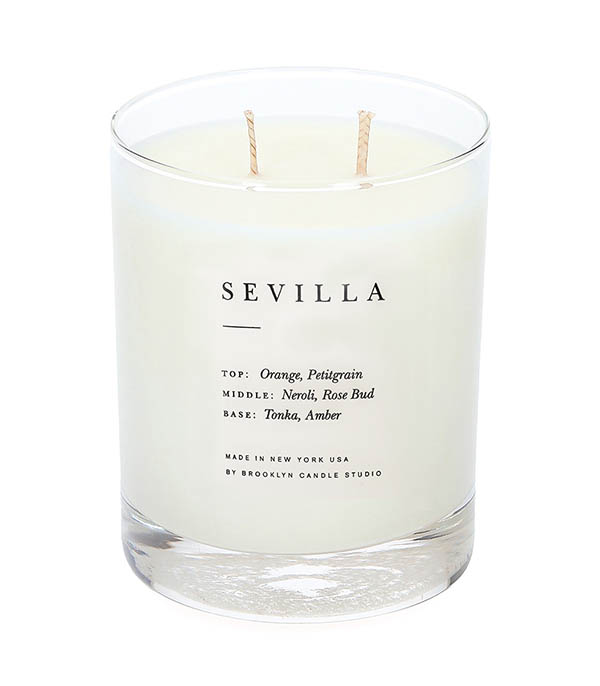 Bougie végétale parfumée Escapist Sevilla Brooklyn Candle Studio