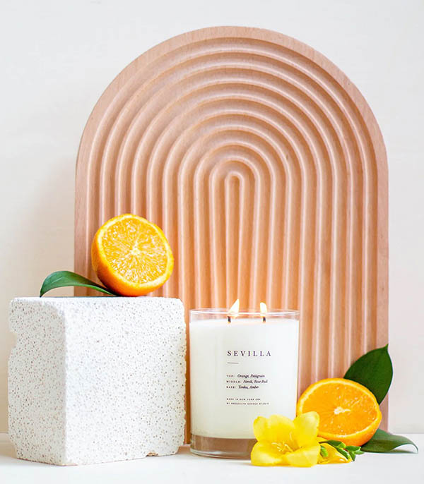 Bougie végétale parfumée Escapist Sevilla Brooklyn Candle Studio
