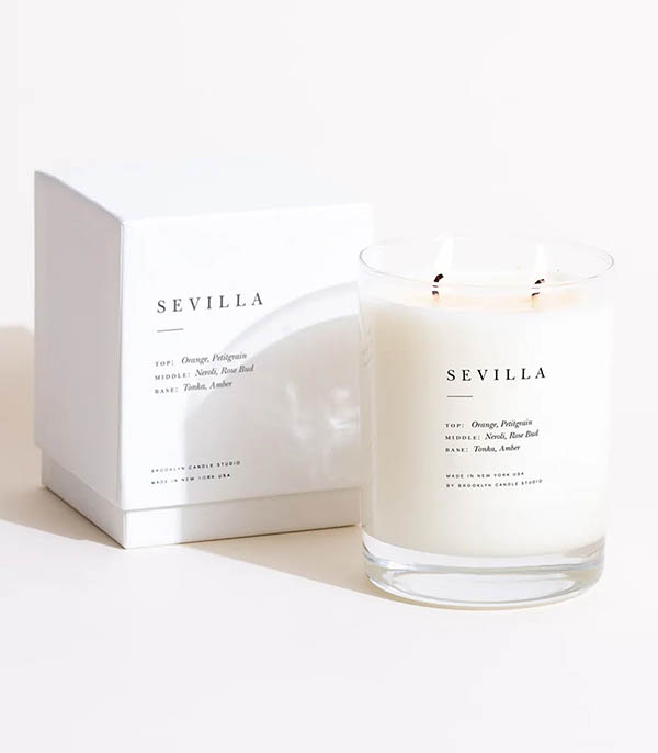 Bougie végétale parfumée Escapist Sevilla Brooklyn Candle Studio