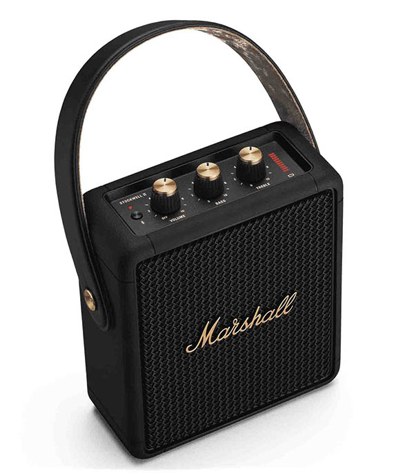 Enceinte Stockwell II Black and Brass Marshall