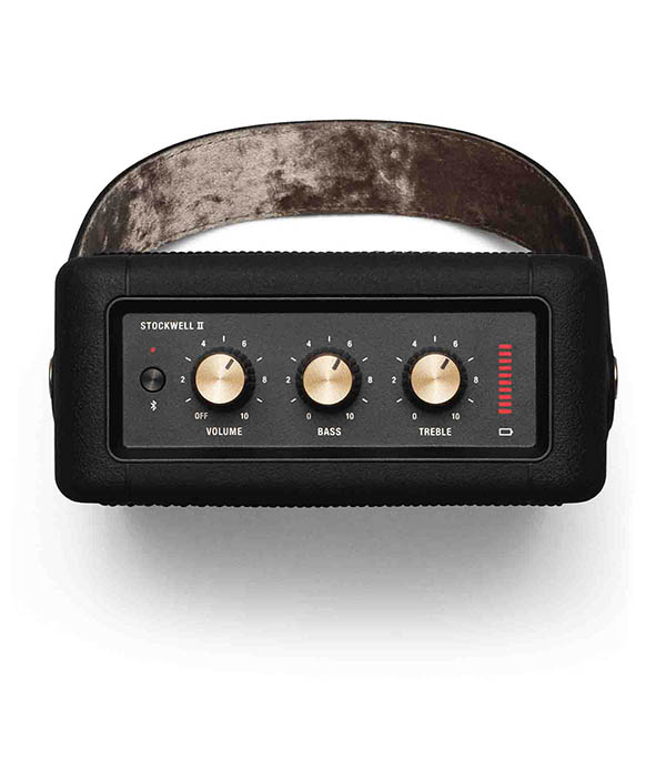 Enceinte Stockwell II Black and Brass Marshall