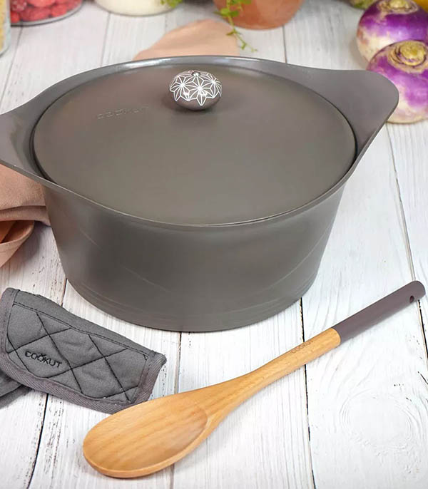 Ustensiles Cuillère et Louche en Bois Moka Cookut