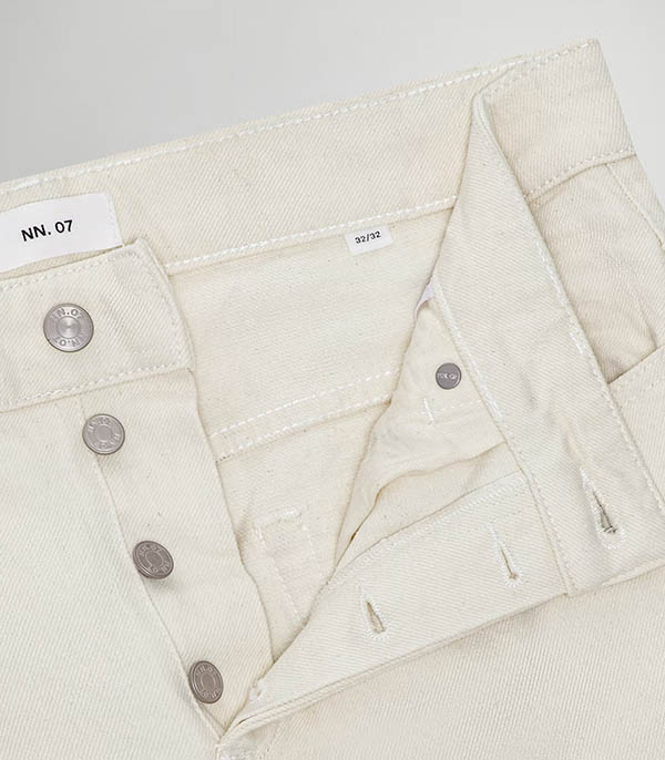 Jean Droit Homme Johnny Ecru NN07