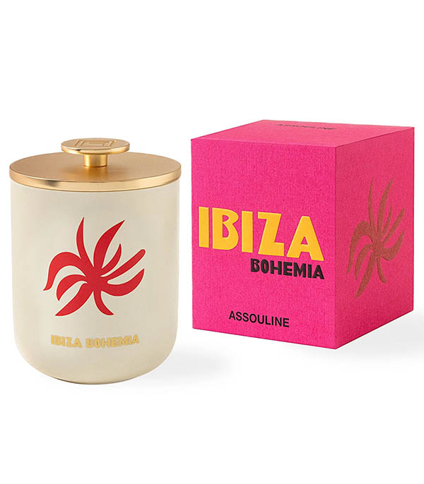 Couvercle de Bougie Travel From Home Assouline