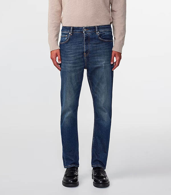 Jean Homme Droit Johnny 1839 Dark Denim NN07
