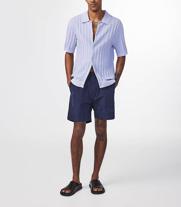 Short de Bain Warren 1442 Navy Blue NN07