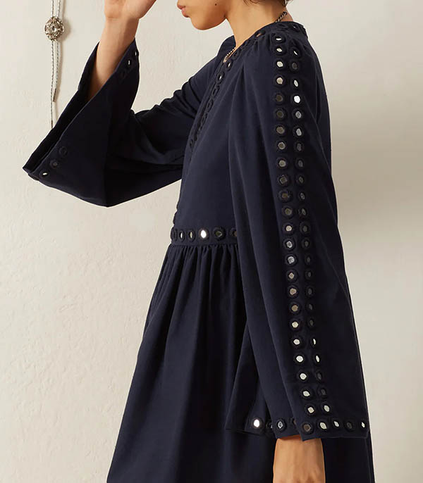 Robe Silvie Midnight Mirror Alix of Bohemia