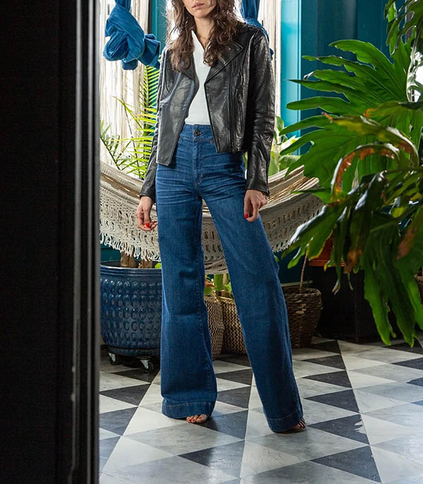 Jean Brighton Wide Leg Mercury ASKK NY