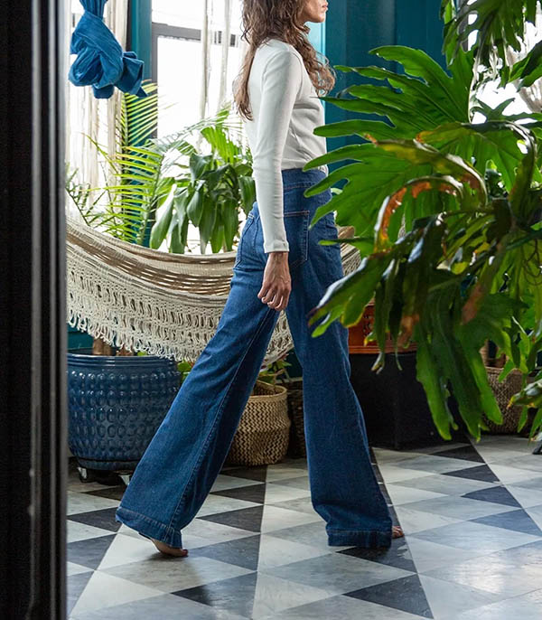 Jean Brighton Wide Leg Mercury ASKK NY