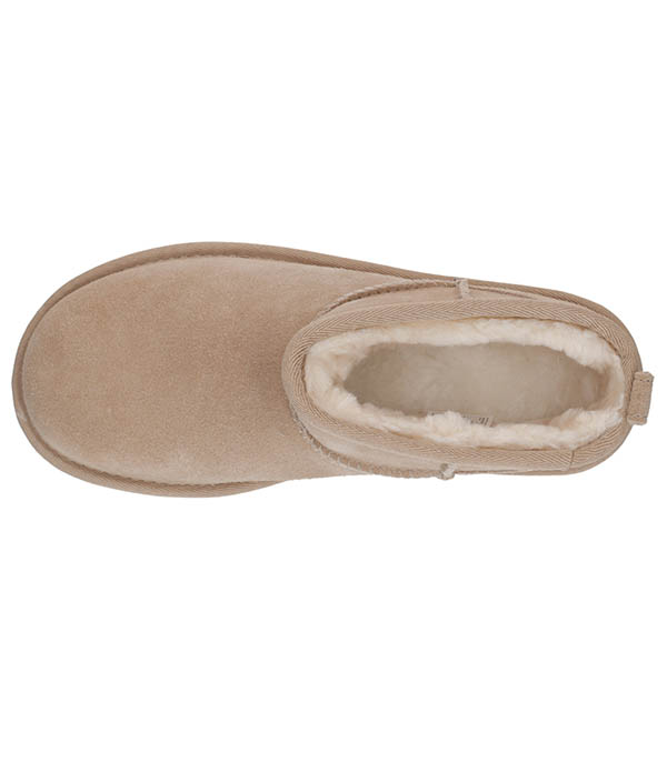 Bottines Classic Ultra Mini Plateforme Daim Sand UGG®
