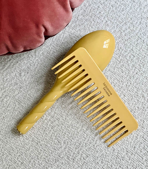 Peigne Démêlant Jaune Safran La Bonne Brosse