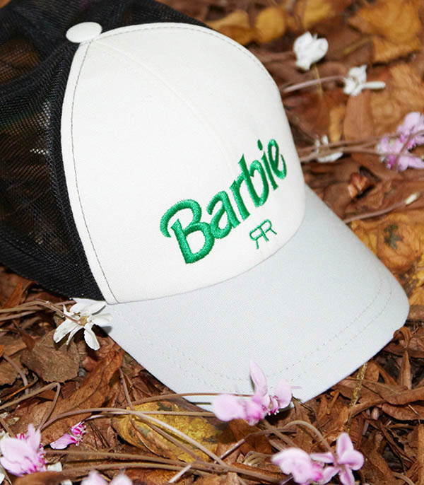 Casquette Baseball Barbie Ecru Roseanna