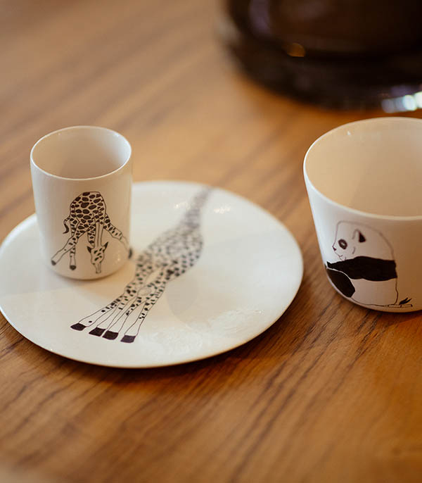 Tasse à Thé Panda Teenager Three Seven