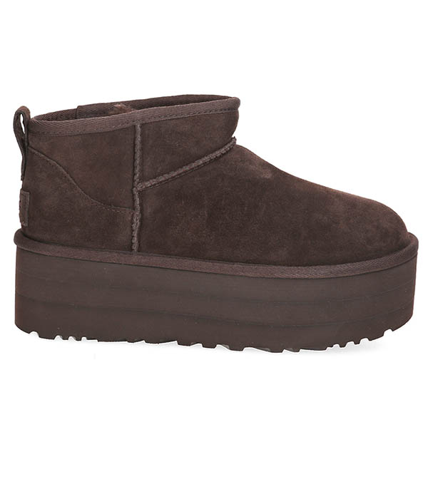 Bottines Classic Ultra Mini Plateforme Burnt Cedar UGG® - Taille 41