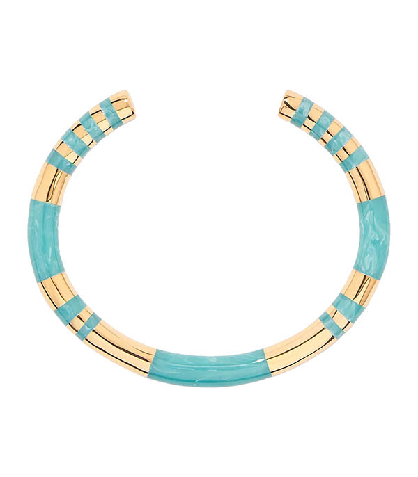 Jonc Positano Tie & Dye Amazonite Aurélie Bidermann