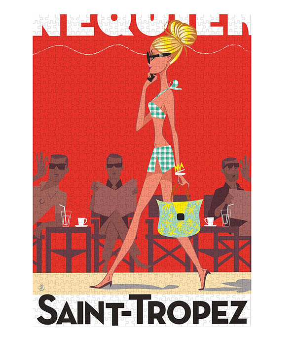 Puzzle Monsieur Z Saint Tropez Image Republic