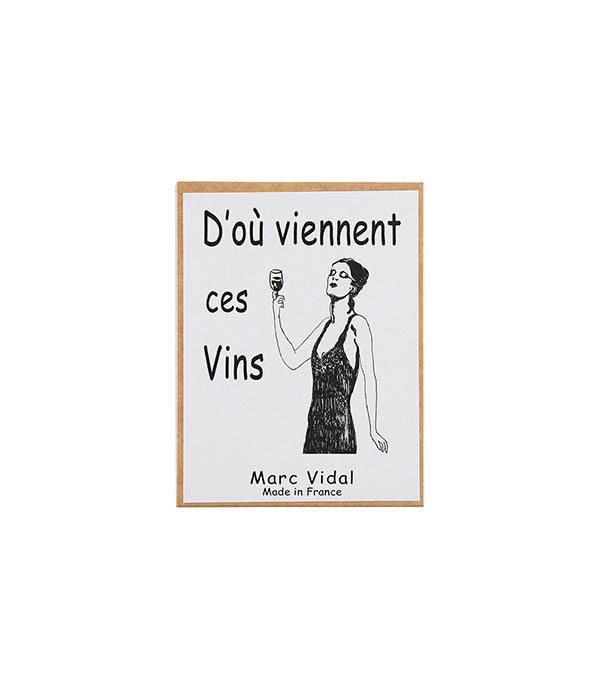 Jeu de Cartes D'où Viennent Ces Vins ? Marc Vidal