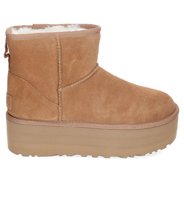Bottines Classic Mini Platform Chestnut UGG® - Taille 39